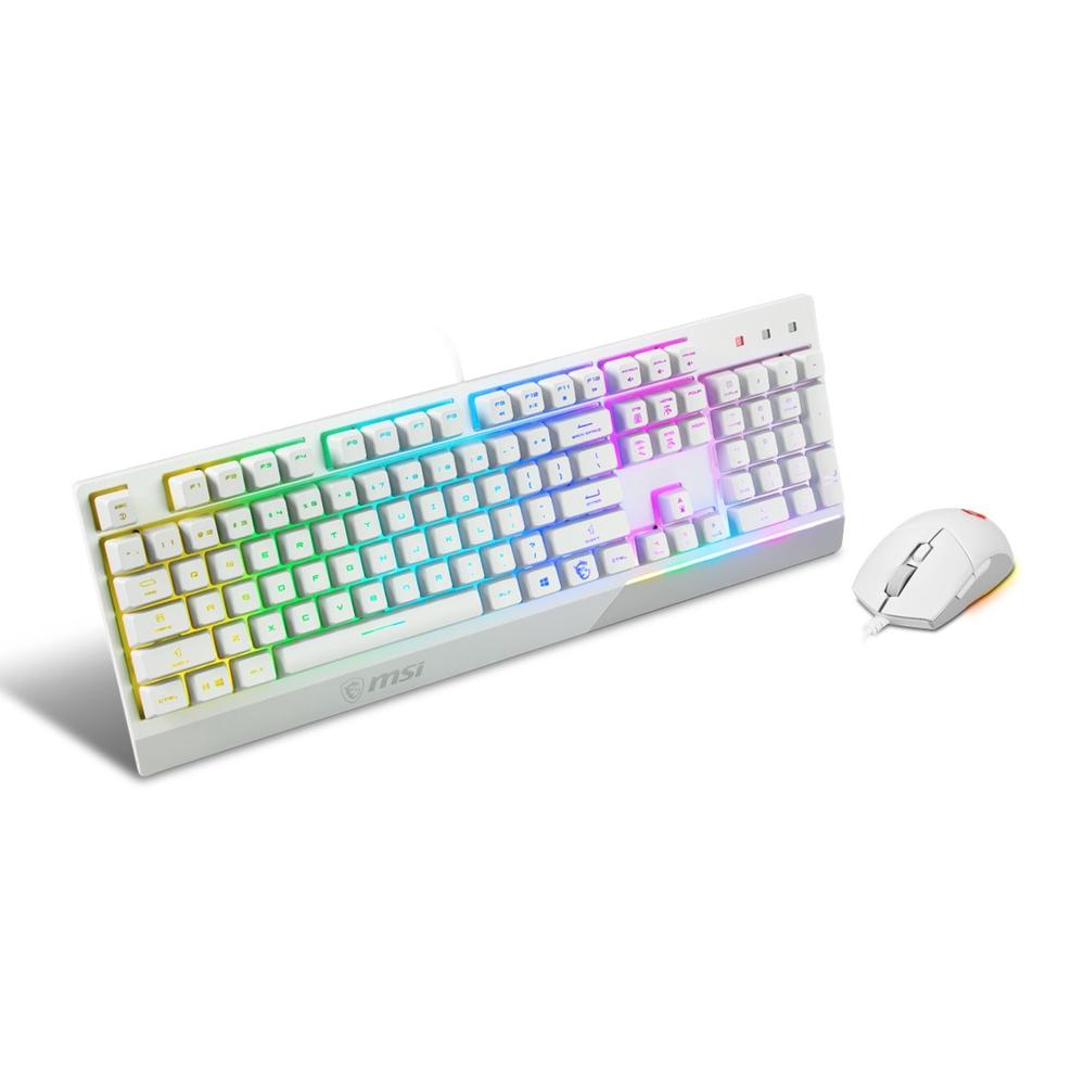 Teclado raton gaming MSI vigor ck30 Blanco #blanco