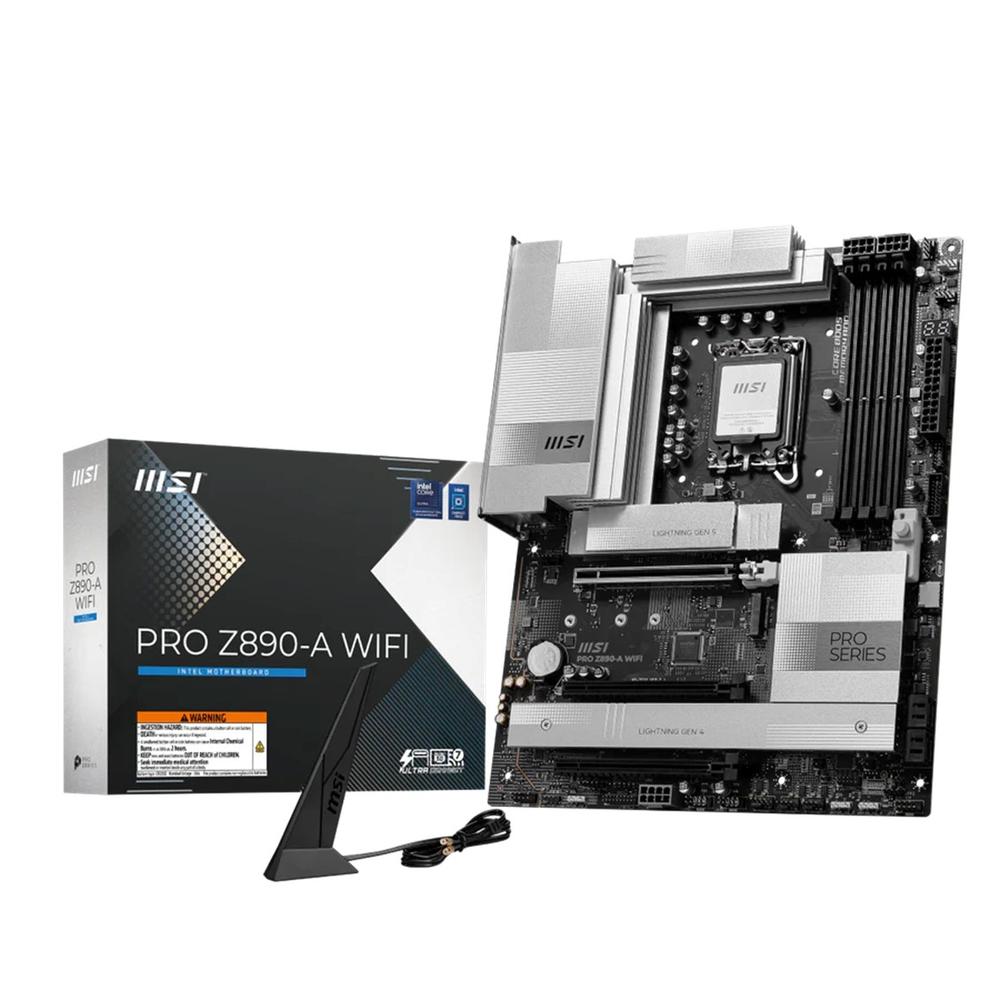 Placa MSI pro z890 - a WiFi ATX lga 1851 · 4x DDR5