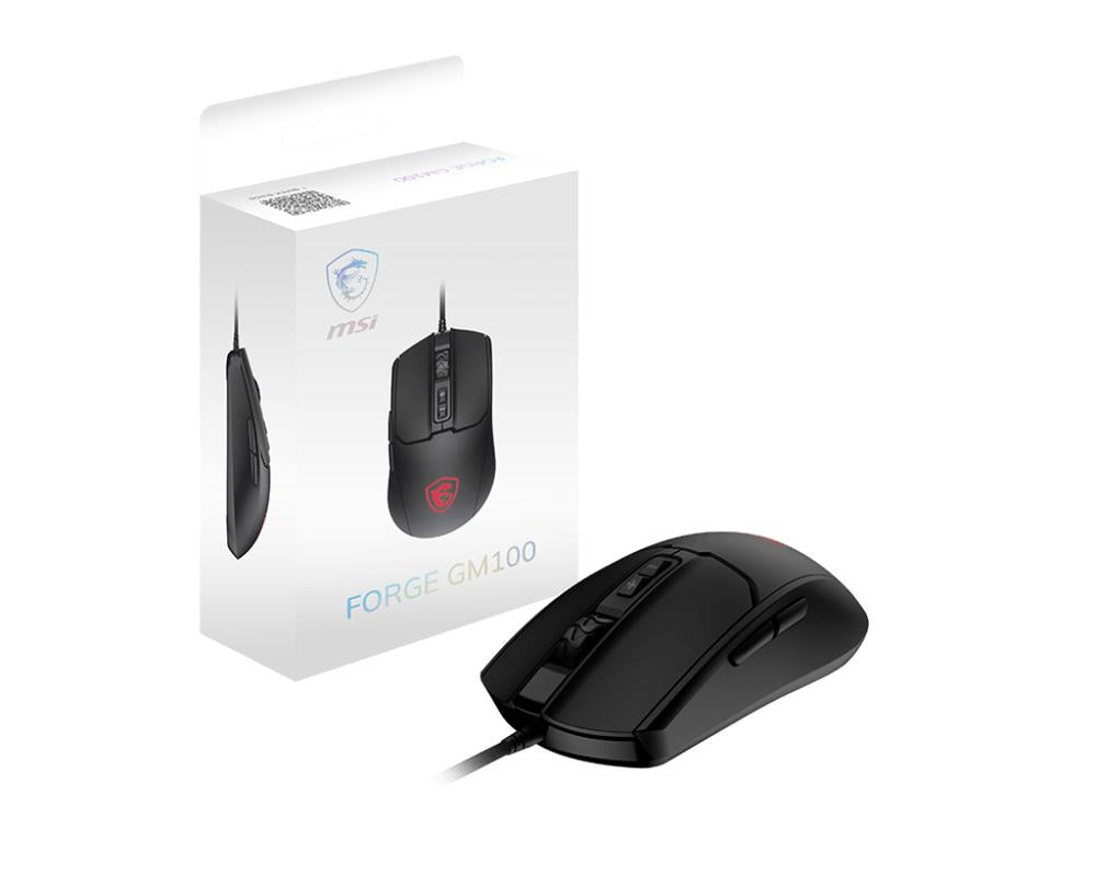 Raton gaming MSI forge gm100 negro