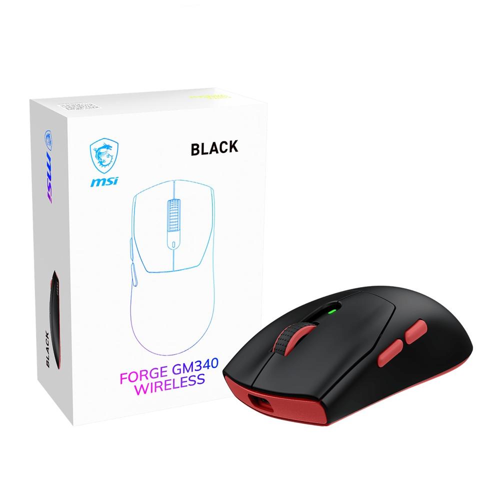Raton inalambrico gaming MSI forge gm340 negro