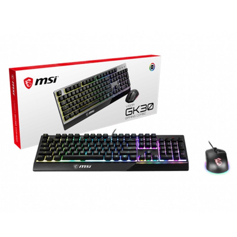 Teclado raton gaming MSI vigor ck30 Negro #negro