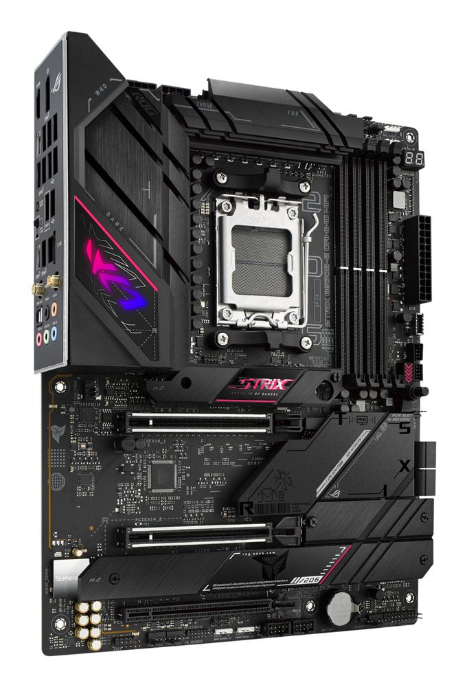 Placa base asus rog strix b650e - e gaming WiFi ATX am5 · 4x DDR5