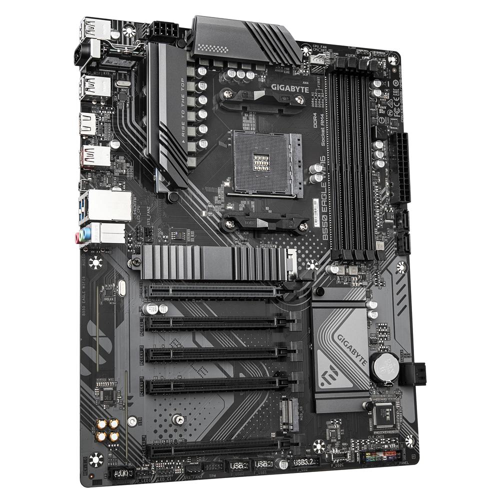 Placa base Gigabyte b550 eagle wifi6 am4 ATX · 4x DDR4