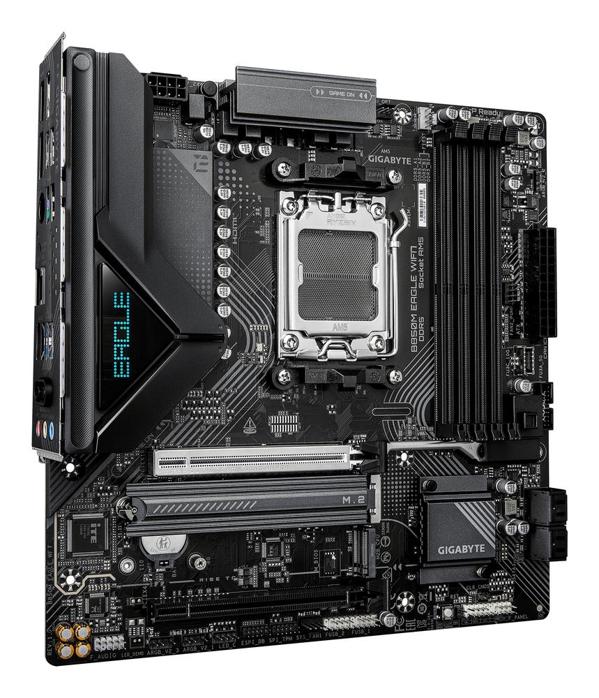 Placa base Gigabyte b850m eagle wifi7 am5 mATX · 4x DDR5