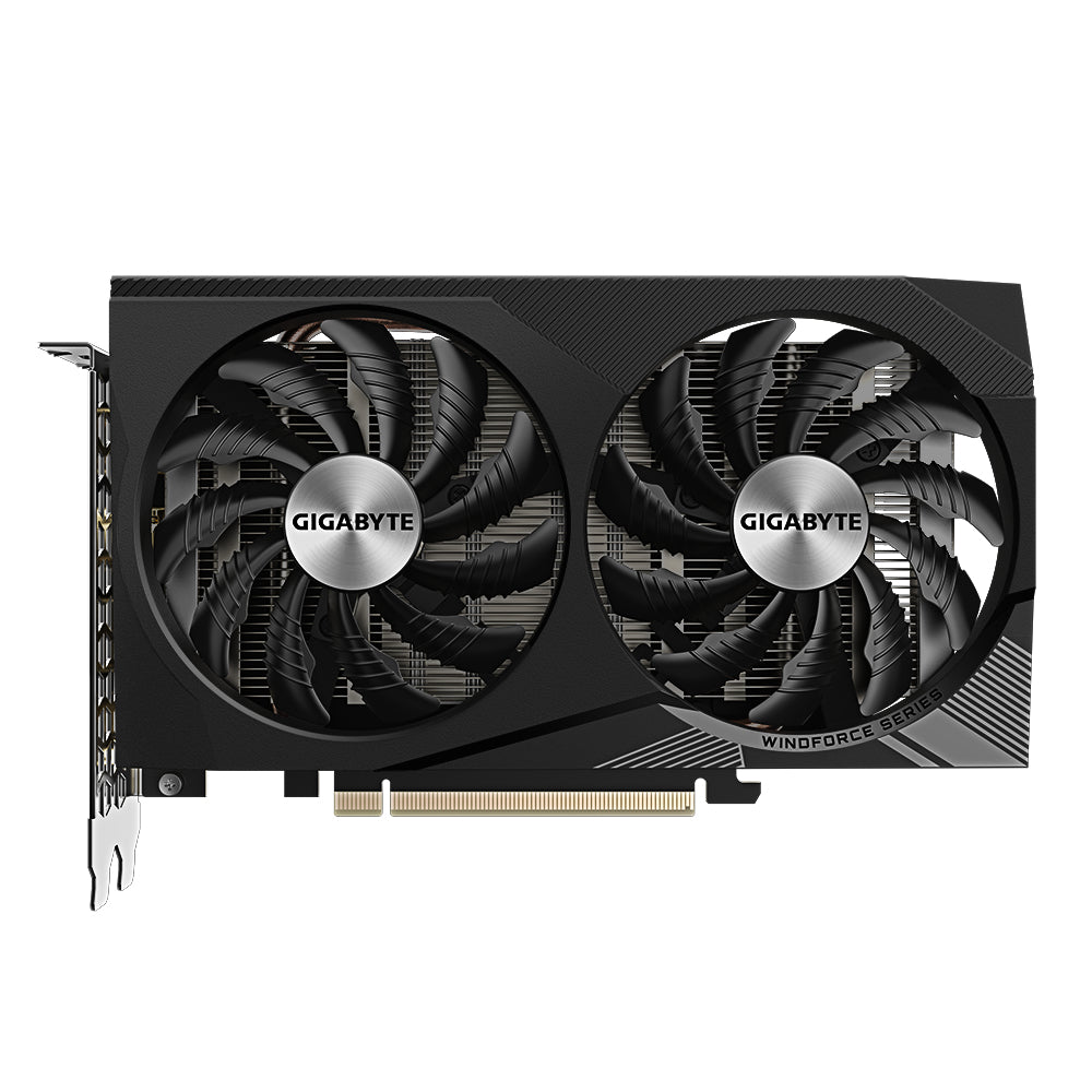 Tarjeta grafica Gigabyte RTX 3050 windforce oc v2 8GB gddr6 · 2x dp · 2x HDMI pci express 4.0