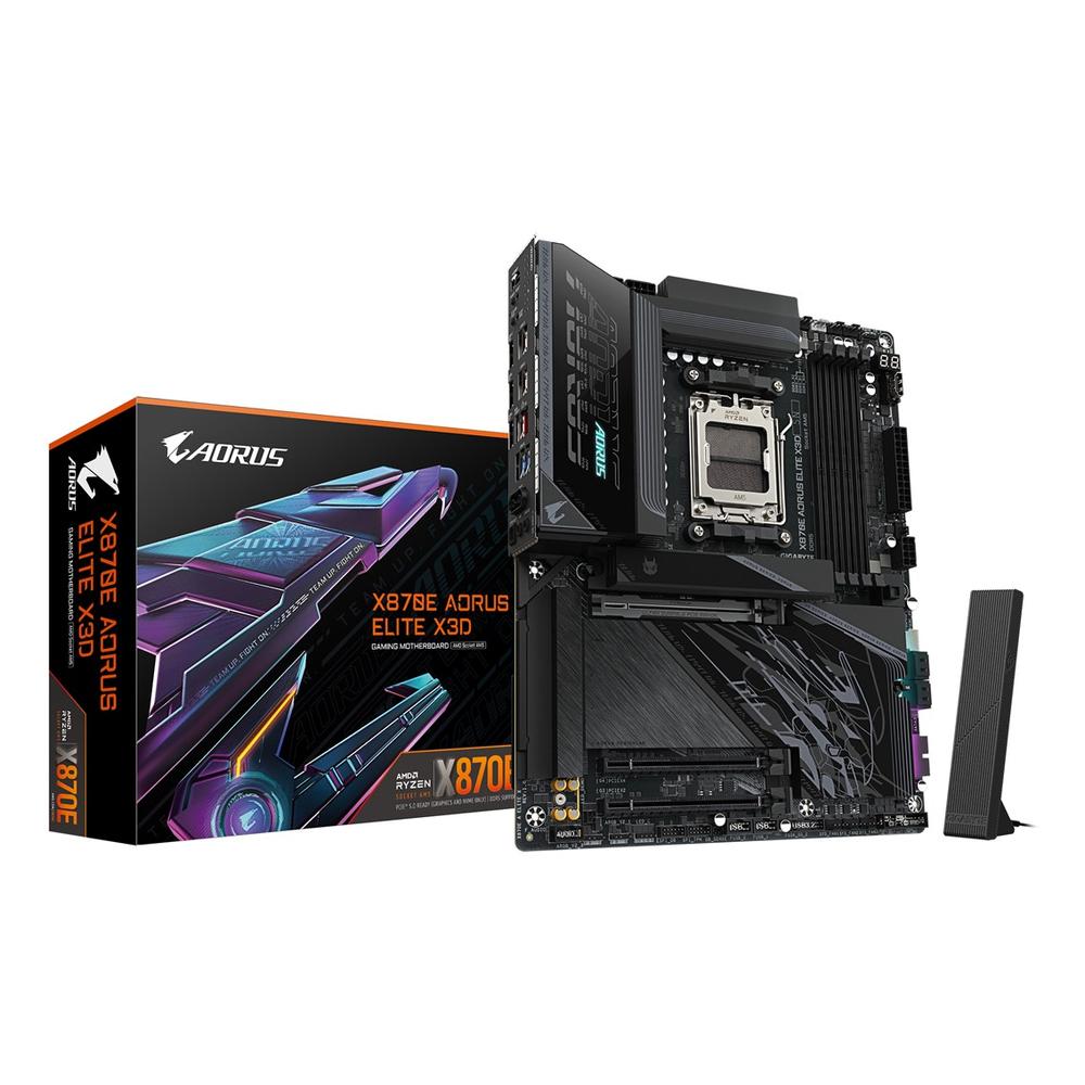 Placa Gigabyte x870 aorus elite x3d am5 ATX · 4x DDR5