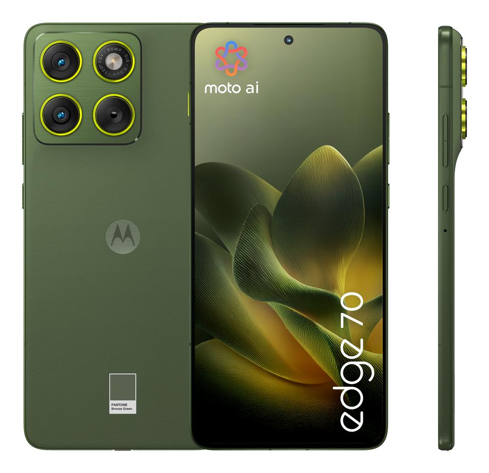 Movil Motorola moto edge 70 5G 12GB/512GB verde