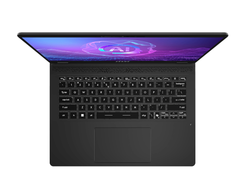 Portatil MSI prestige 14 ai+ evo c2vmg u7 - 256v · 16GB · SSD 1TB · 14 pulgadas 2.8k · w11h