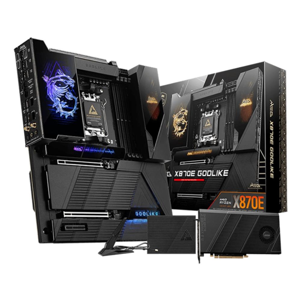 Placa MSI meg x870e godlike e - ATX am5 · 4x DDR5