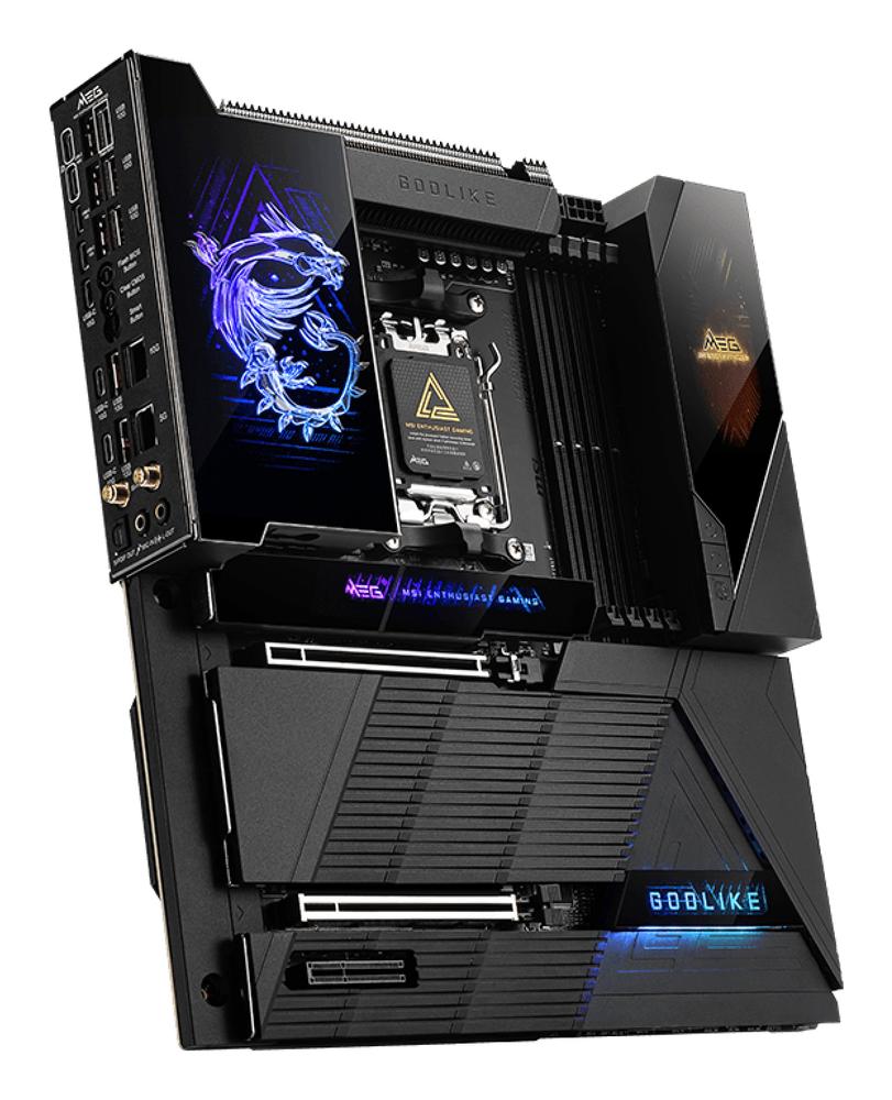 Placa MSI meg x870e godlike e - ATX am5 · 4x DDR5