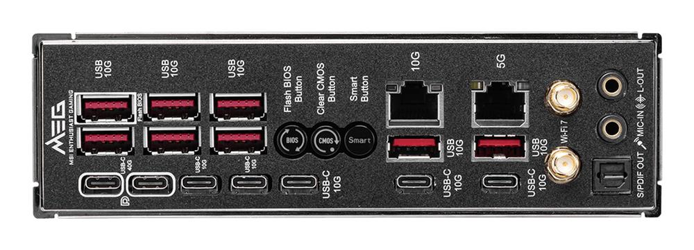 Placa MSI meg x870e godlike e - ATX am5 · 4x DDR5