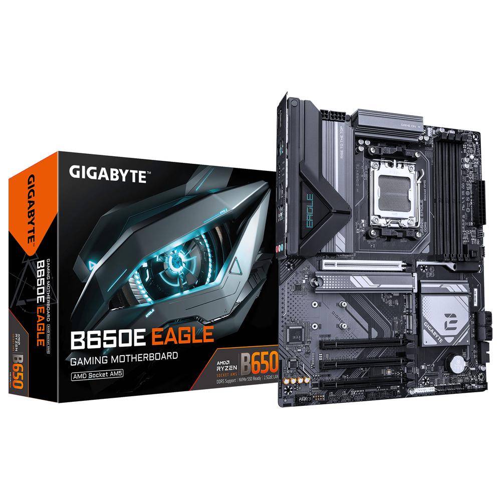 Placa base Gigabyte b650e eagle am5 ATX · 4x DDR5