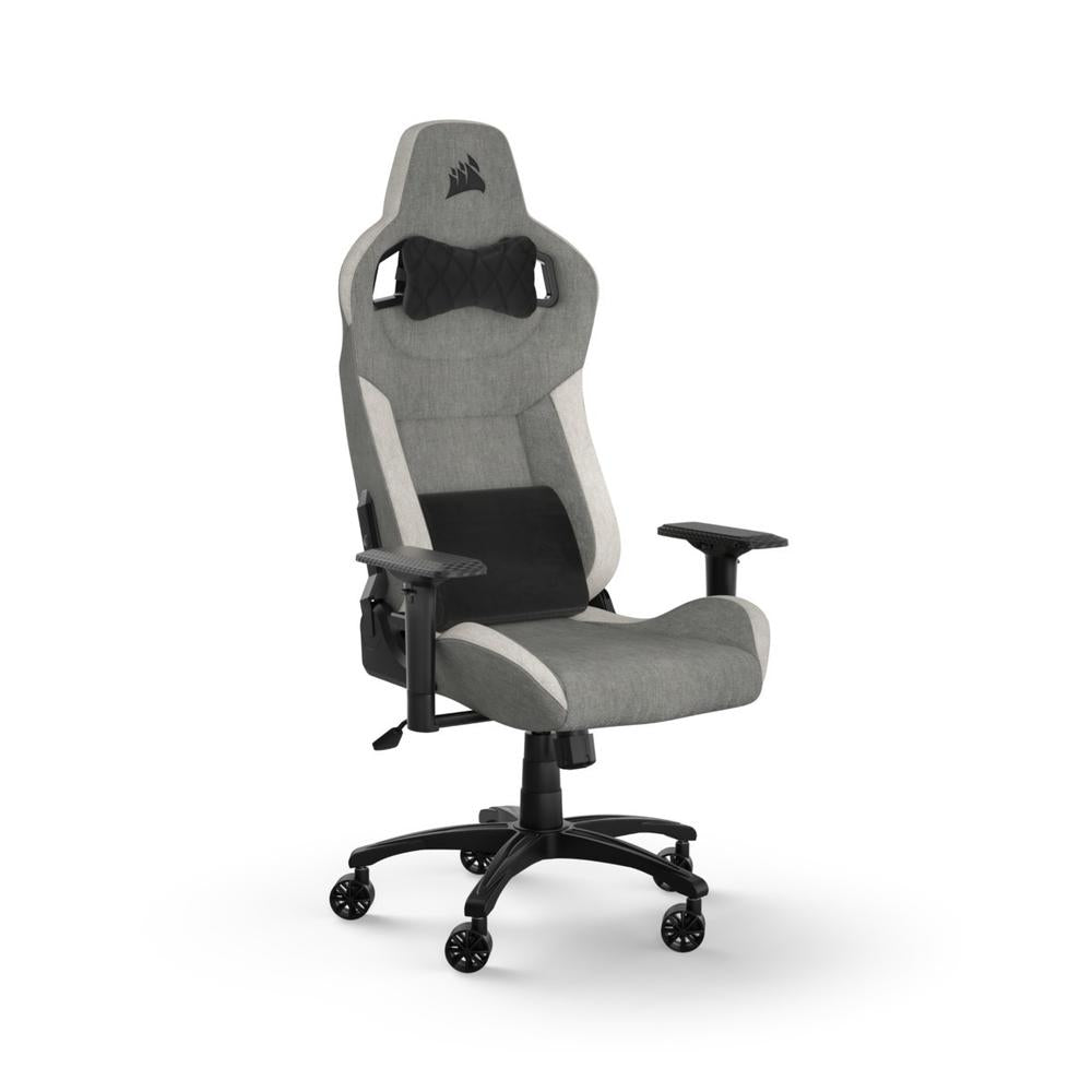 Silla gaming Corsair t3 rush (2023) gris Blanco #blanco