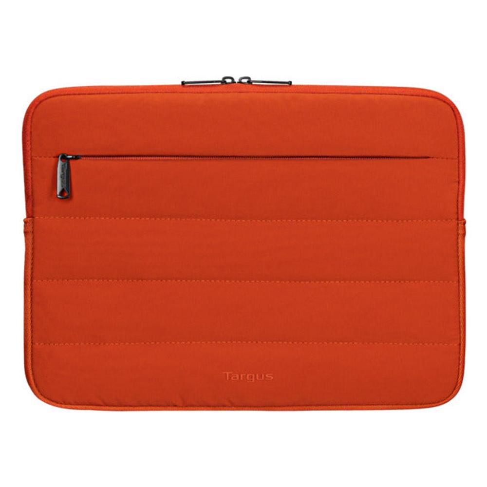 Funda Targus puffer para portatil 14 pulgadas naranja
