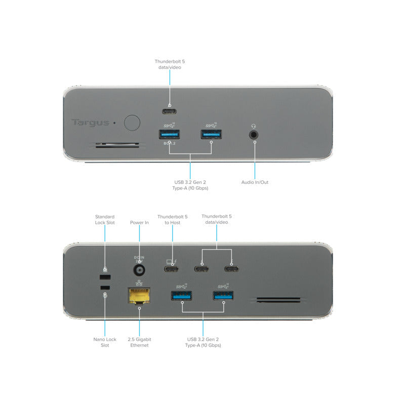 Docking station tatgus 10 en 1 + epr 140w