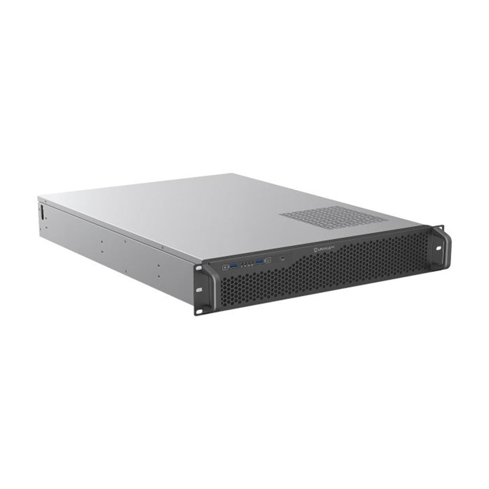 Caja rack Unykach 2u 19 pulgadas plata