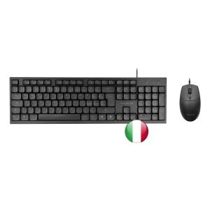 Teclado + raton Tacens anima acp02es negro italiano