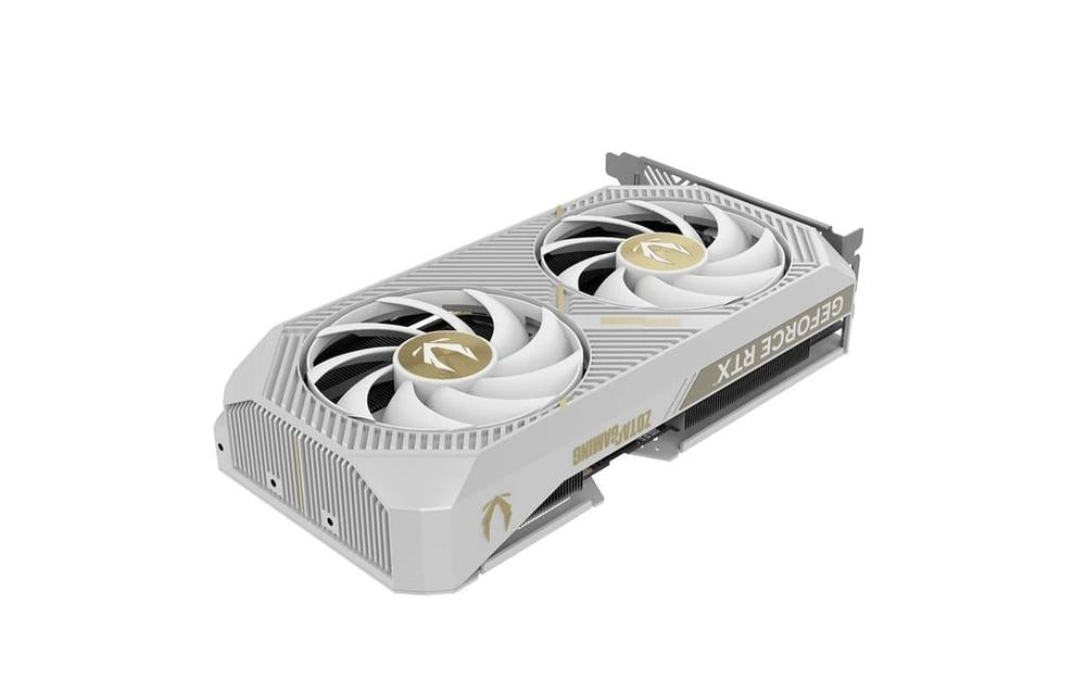 Tarjeta grafica Zotac gaming RTX 5060 ti twin edge oc white edition 8GB gddr7 · 3x dp · 1x HDMI pci express 5.0
