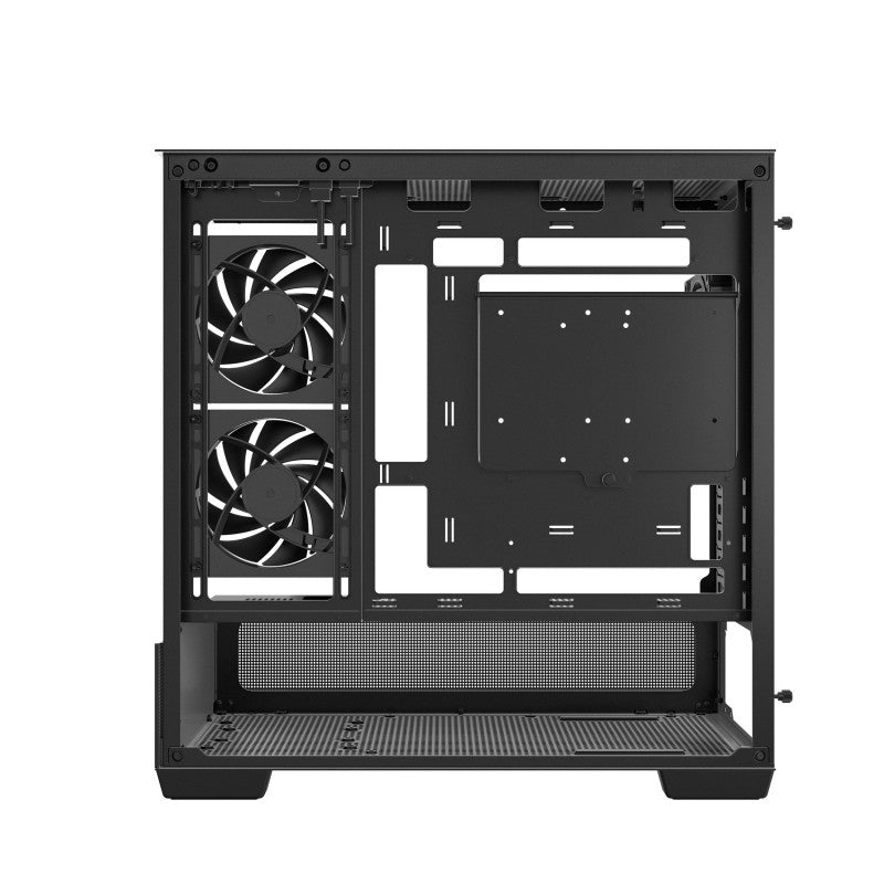 Caja ordenador gaming Deepcool cg380u mATX argb cristal templado negra