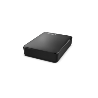 Disco duro externo HDD wd western digital 4TB elements 2.5 pulgadas USB tipo c negro