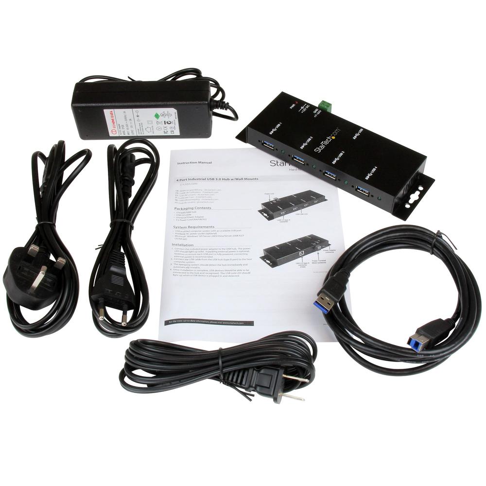 Hub industrial startech 4 en 1