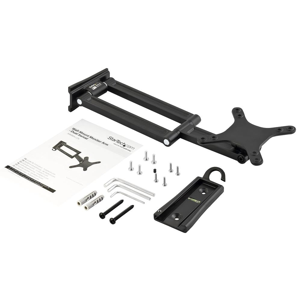 Soporte de pared startech vesa hasta 27 pulgadas 100x100mm max 15kg
