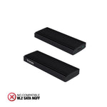Carcasa disco duro TooQ tqe - 2230b para SSD M.2 USB tipo c negra