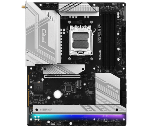 Placa base Asrock b850 pro rs WiFi am5 ATX · 4x DDR5