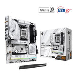 Placa base Asrock x870 steel legend WiFi am5 ATX · 4x DDR5