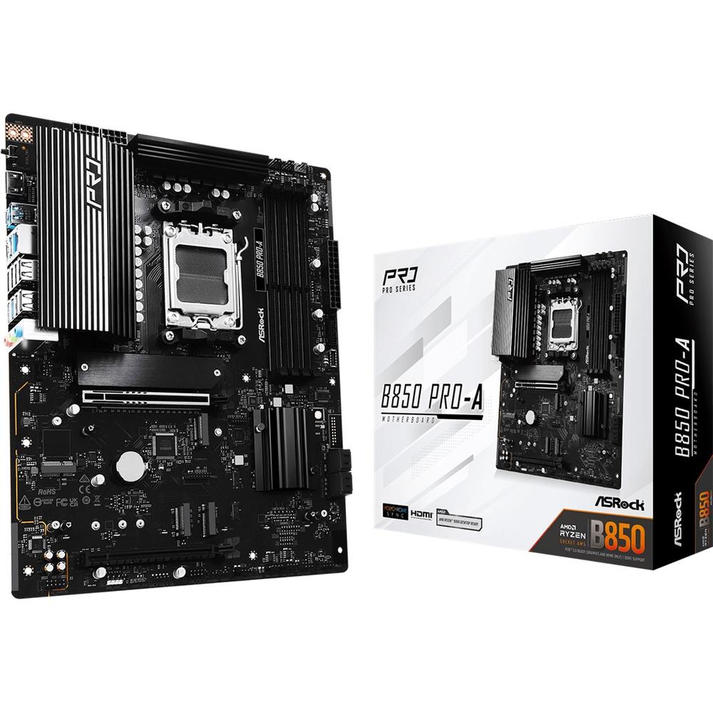 Placa base Asrock b850 pro - a am5 ATX · 4x DDR5