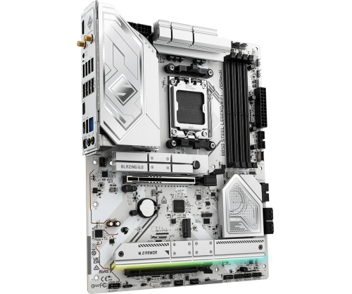 Placa base Asrock b850 steel legend WiFi am5 ATX · 4x DDR5