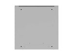 Armario Lanberg mural rack 19 pulgadas 27u · 600x600 flat pack puerta cristal gris