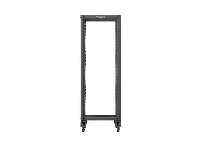 Armario Lanberg abierto rack 19 pulgadas 32u 600x800 negro