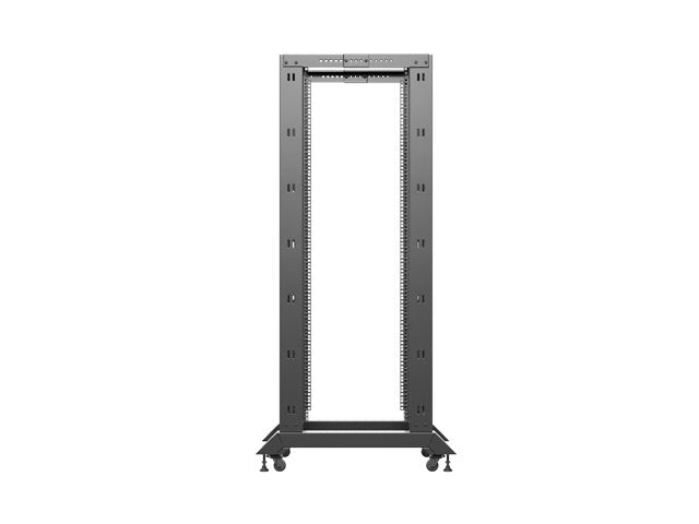 Armario Lanberg abierto rack 19 pulgadas 32u 600x800 negro