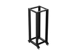 Armario Lanberg abierto rack 19 pulgadas 32u 600x800 negro