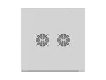 Armario Lanberg mural rack 19 pulgadas 6u · 600x600 flat pack puerta cristal gris