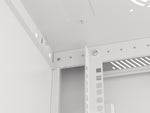 Armario Lanberg mural rack 19 pulgadas 22u - 600x450 flat pack v2 gris