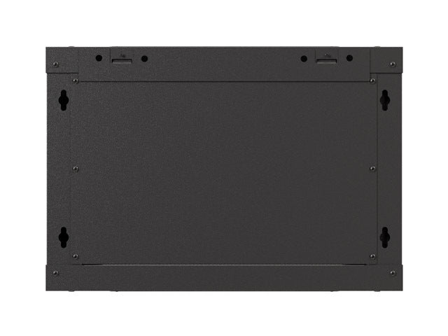 Armario Lanberg mural rack 19 pulgadas 6u · 540x350 flat pack negro puerta cristal