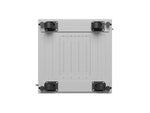 Armario Lanberg rack 19 pulgadas 15u · 600x600 flat pack gris puerta de cristal con lcd