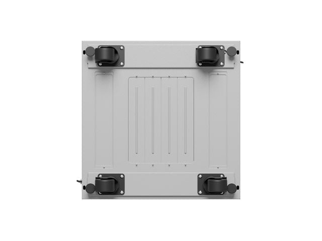 Armario Lanberg rack 19 pulgadas 15u · 600x600 flat pack gris puerta de cristal con lcd