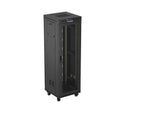 Armario Lanberg rack 19 pulgadas 37u · 600x600 flat pack puerta perforada con lcd