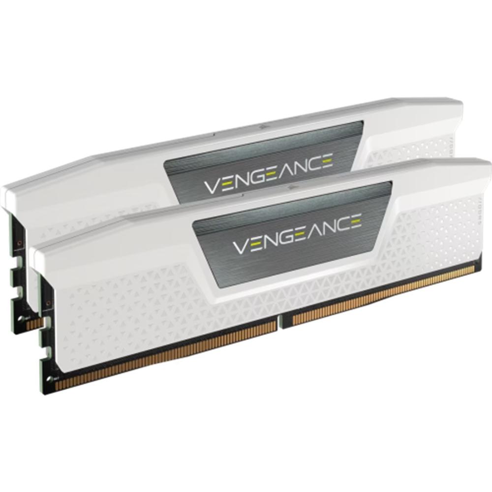 Memoria ram DDR5 32GB 2x16gb Corsair vengeance - 6000mt - s - pc5 - 48000 - cl38 - blanca