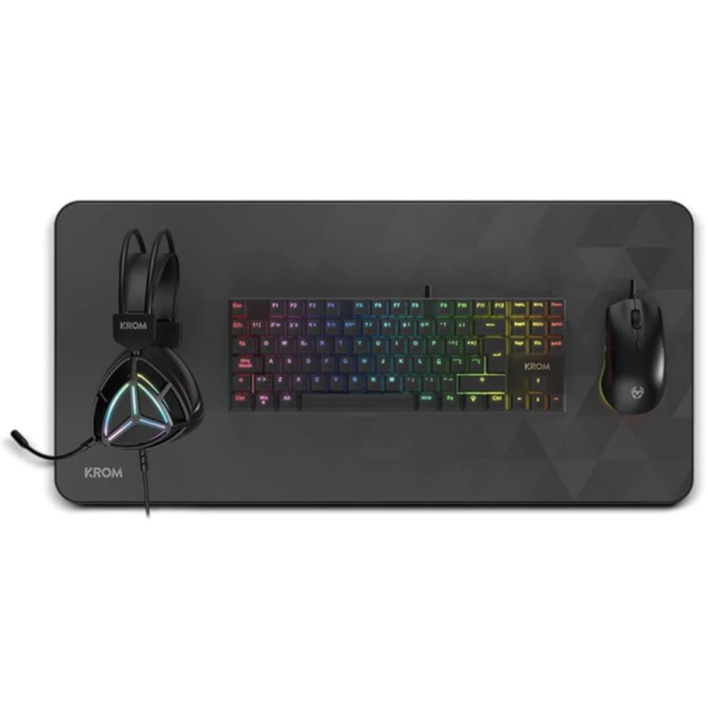 Kit gaming Krom klass 4 en 1 negro