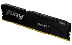 Memoria ram DDR5 32GB Kingston - 6000mt - s - pc5 - 48000 - fury beast - cl30 - 1.35v