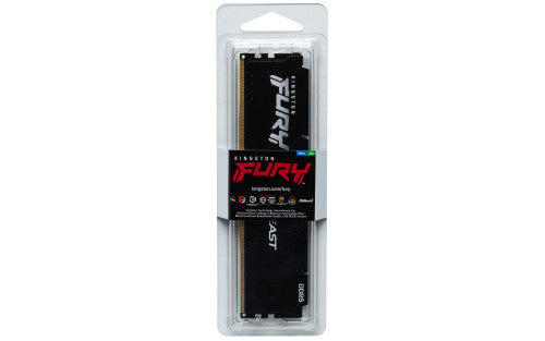 Memoria ram DDR5 32GB Kingston - 6000mt - s - pc5 - 48000 - fury beast - cl30 - 1.35v