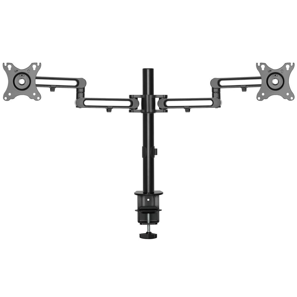 Soporte mesa startech vesa hasta 32 pulgadas 100x100mm brazo doble max 8kg - brazo