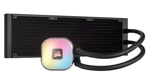 Kit refrigeracion liquida Corsair icue link titan ii 360 rx RGB 3x 120mm negro