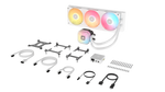 Kit refrigeracion liquida Corsair icue link titan ii 360 rx RGB 3x 120mm blanco