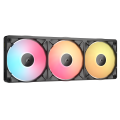 Ventilador caja Corsair icue link rx360 ii unified frame RGB with icue link system hub 3x 120mm negro
