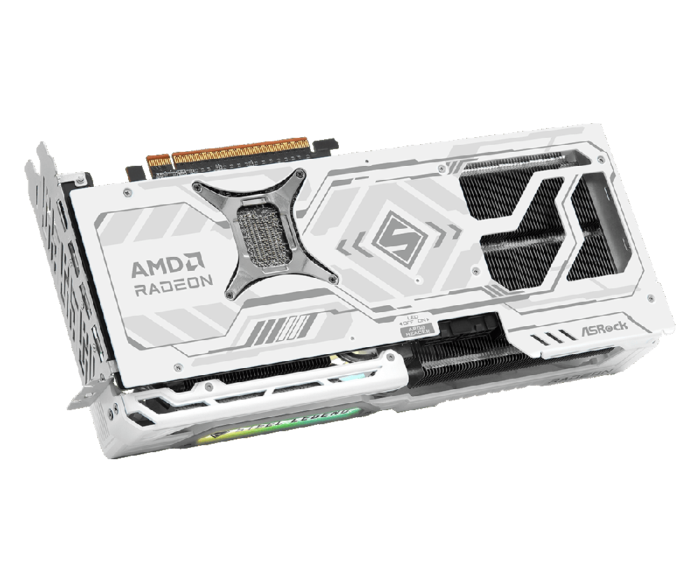 Tarjeta grafica Asrock rx 9070 xt steel legend 16GB gddr6 · 3x dp · 1x HDMI pci express 5.0